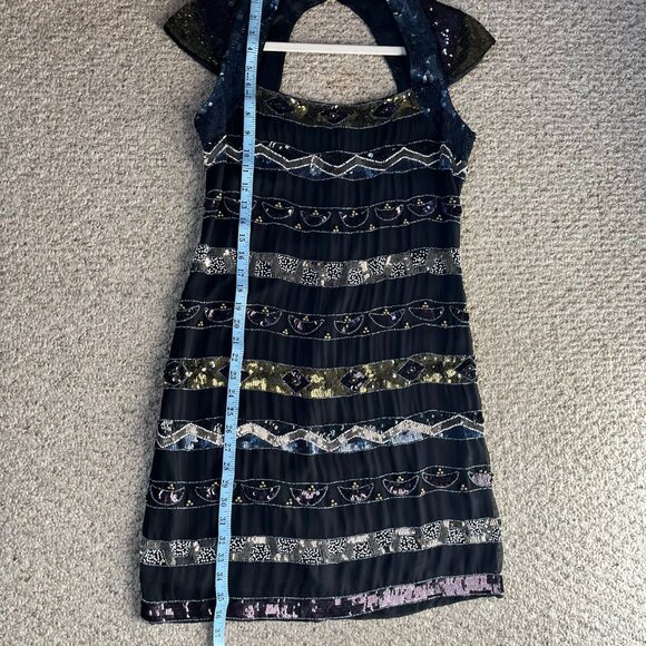 French Connection Sequin Mini Dress, Size 4 - Picture 6 of 11